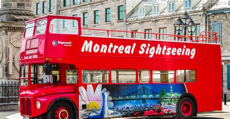 Montreal Hop On Hop Off Double Decker Bus Tour GetYourGuide