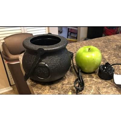 Buy Halloween Witch Cauldron Fog Maker With 12 Color Changing LED Light