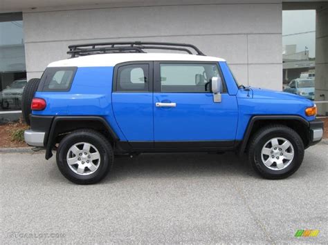 2008 Voodoo Blue Toyota Fj Cruiser 4wd 8660843 Photo 2