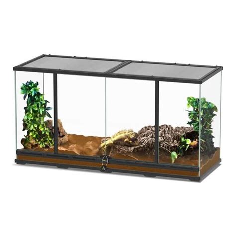 Terrarium Reptile Terratlantis X X Verre Et Aluminium