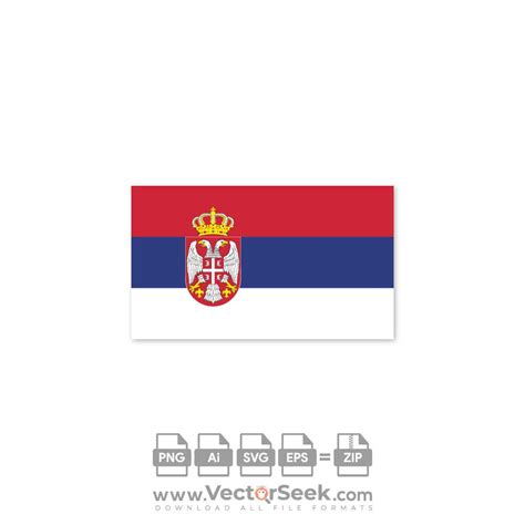 Serbia Flag Vector - (.Ai .PNG .SVG .EPS Free Download) VectorSeek