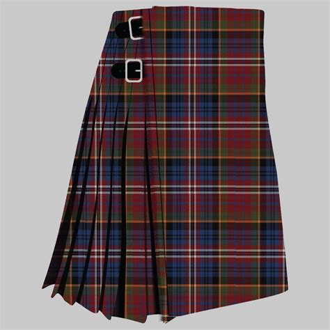 Macpherson Red Muted Tartan Kilt