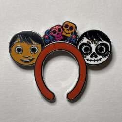 Pixar Characters Mickey Ears - Ear Headband - Coco - Pixar Characters Mickey Ears | Pin & Pop