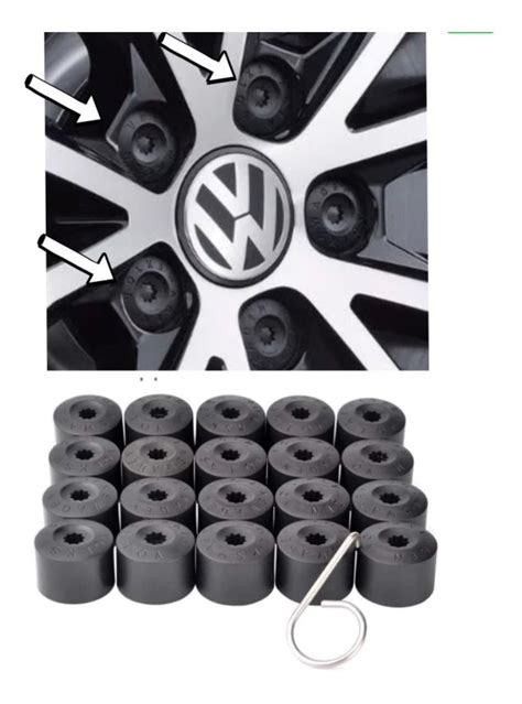 20 Tapones De Birlo Volkswagen Vw Envío Gratis Mercado Libre