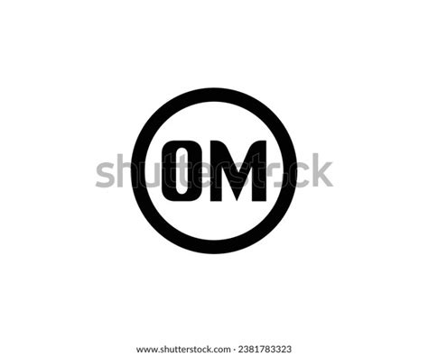 Om Logo Design Vector Template Stock Vector (Royalty Free) 2381783323 ...