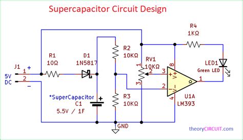 Supercapacitor Circuit Design