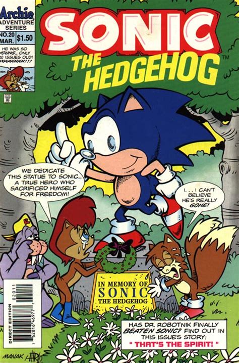 Archie Sonic The Hedgehog Issue 20 Mobius Encyclopaedia Fandom