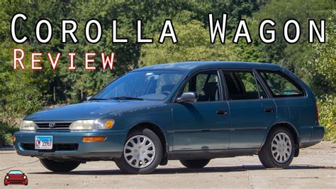 1995 Toyota Corolla Wagon Review A 90s Manual Economy Wagon Youtube