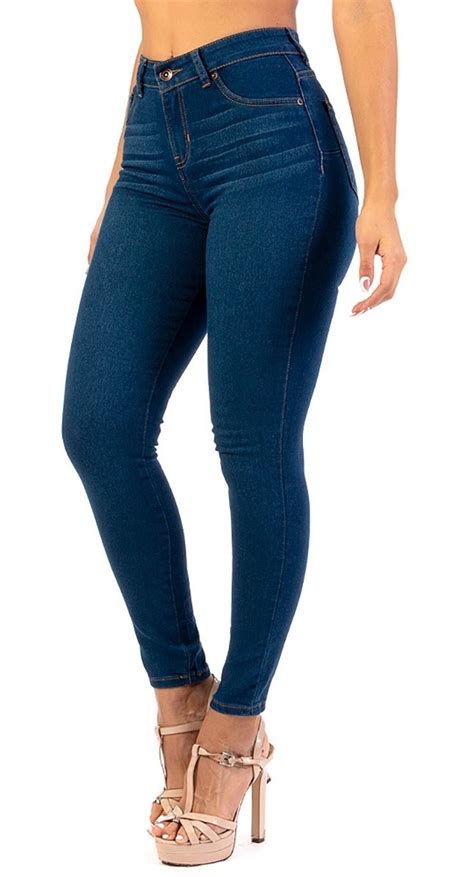 Pantalón Mezclilla Stretch Opps Jeans Dama Levanta Pompas MercadoLibre