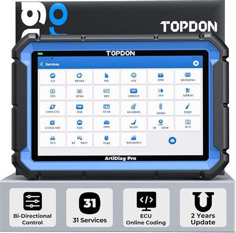 TOPDON ArtiDiag Pro Car Diagnostic Tool With Online Coding OE Level