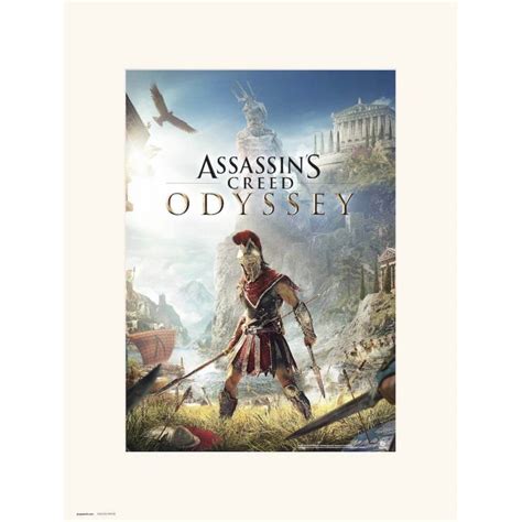 Venta De Print 30x40 Cm Assassins Creed Odyssey One Sheet