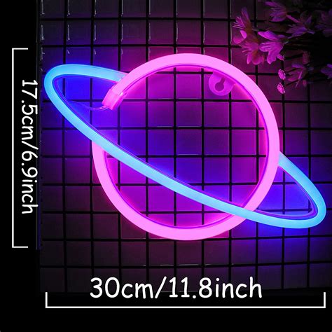 Buy Planet Neon Signs Cisteen Led Neon Light Sign Powered By Battery