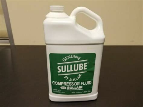 Sullair SULLUBE OEM Compressor Oil 5l 1 3gal 02250180 260 For Sale