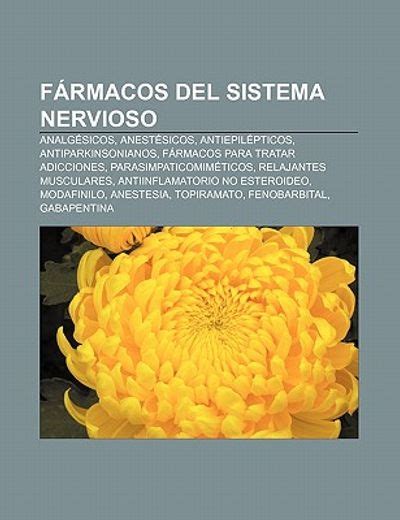 Comprar F Rmacos Del Sistema Nervioso Analg Sicos Anest Sicos