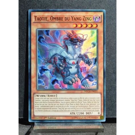 Carte Yu Gi Oh Nech Fr Taotie Ombre Du Yang Zing Neuf Fr