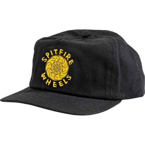 Spitfire Wheels Gonz Pro Classic Black Yellow Hat