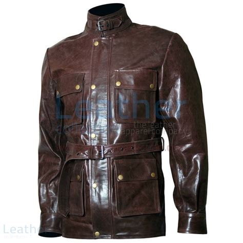 Curious Case Of Benjamin Button Brad Pitt Leather Jacket Motorcycle