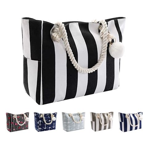 Extra Large Beach Bags Totes Women Waterproof Sandproof Big Tote Bag