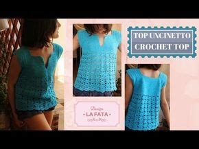 TUTORIAL TopDown Granny Punto Granny Blusa Maglia La Fata Tuttofare