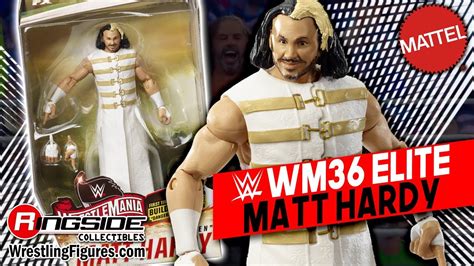 Wwe Figure Insider Matt Hardy Wwe Elite Wrestlemania 36 Youtube