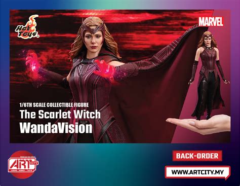Hot Toys Wandavision The Scarlet Witch Th Scale TMS Art City Collectibles