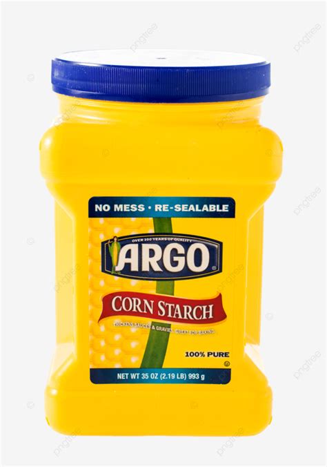 Corn Startch Argo Argo Container Re Sealable Png Transparent Image