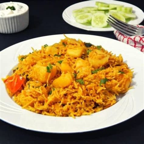 Aloo Biryani Recipe (Instant pot and Stovetop method) - Pavanis Kitchen