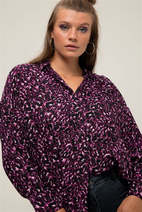 Leopard Print Blouses Plus Sizes Ulla Popken