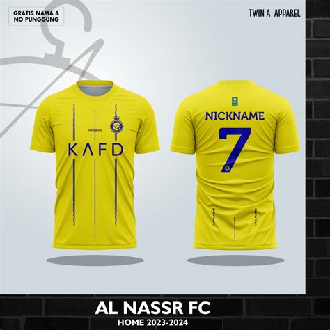 Jual Al Nassr Home Musim 2023 2024 Baju Jersey Terbaru Special