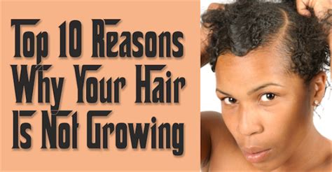 Top 10 Reasons Why Your Hair Is Not Growing