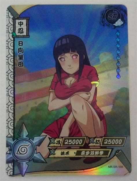 Karta Naruto Tcg Kayou Hinata Hyuga Nr Sr Stan Nowy Z