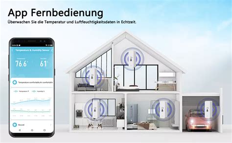 Wifi Smart Termometer Hygrometer Digital Mini Inomhus Temperatur Och Fuktighetssensor