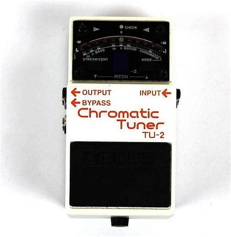 Boss TU 2 Chromatic Tuner Pedale Accordatore BI Reverb