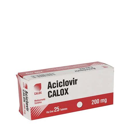 Sigo Supermarket Sambil Aciclovir Tab 200 Mg X25 Calox