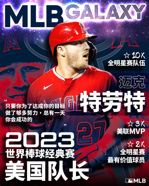 Mlb Galaxy封面人物：迈克 特劳特 腾讯新闻