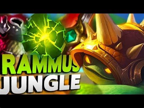 RAMMUS JUNGLE IS ACTUALLY SLEEPER OP BEST TANK IN THE GAME Rammus