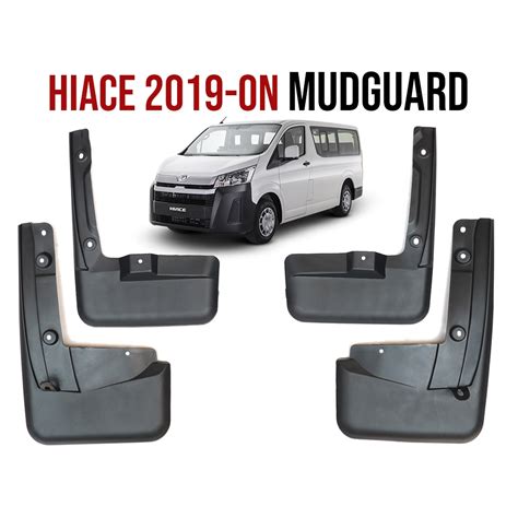 TOYOTA HI ACE HIACE DELUXE 2020 2021 2022 2023 MUD GUARD MUD FLAPS