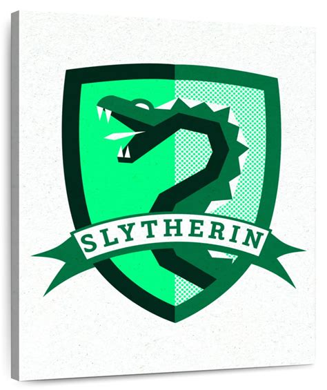Harry Potter The Slytherin Badge Wall Art | Digital Art