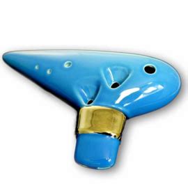 Songbird Zelda Double Ocarina of Time - 18 Holes - Ceramic - C Major (Tenor) + Songbook | All ...