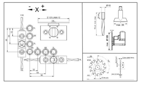 N C Universal Boring Machine And Blade Cutting Scm Group Mod Startech