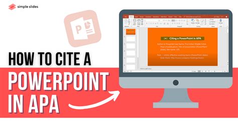 How To Guide Cite A Powerpoint In Apa Format