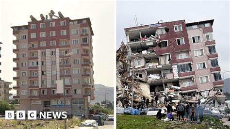 Turkey Earthquake Before And After Pictures Show Extent Of Destruction