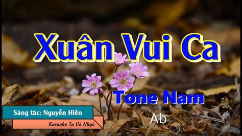 Karaoke I Xu N Vui Ca Tone Nam Tavanhac Youtube