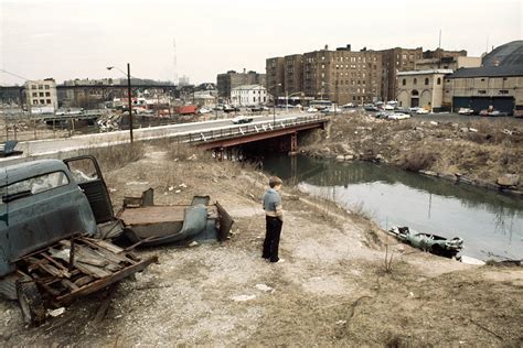 Bronx River, Bronx, 1970 - Flashbak