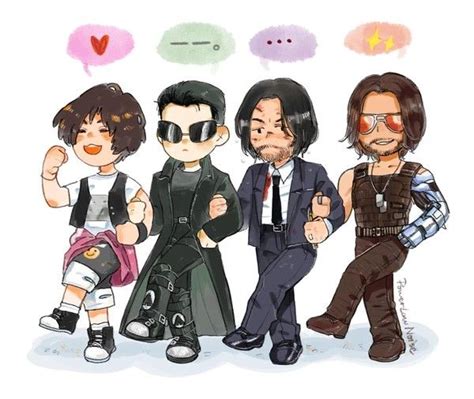 Keanu Reeves Keanu Reeves Keanu Reeves John Wick Cartoon Crossovers