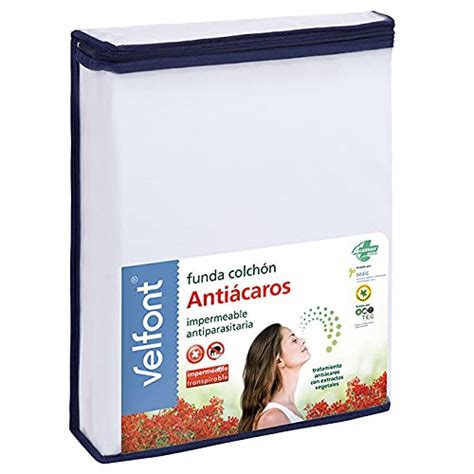 Cubre Colchon Antiacaros Velfont Toppers Para Colch N