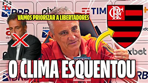 O Clima Esquentou Nos Bastidores Tite Quer Poupar E Diretoria Toma