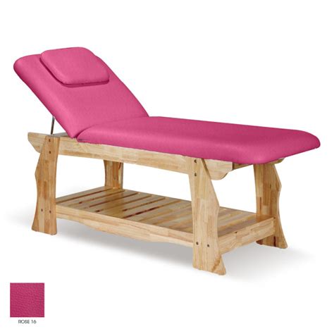 Table De Massage En Bois Clair Fixe Olga Couleurs Couleurs