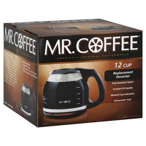 Mr. Coffee Replacement Decanter, 12-Cup, Black - Shop Coffee makers at ...