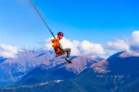 Mountain Swing Stock Photos Pictures And Royalty Free Images Istock